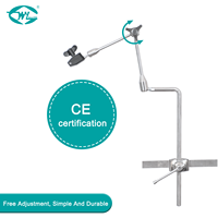 Bras robotisé chirurgical réglable WEIYE, support mécanique fiable pour endoscope et rétracteur chirurgical Martins pour bras libre en chirurgie