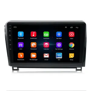 9'' Android Radio For Toyota Tundra 2007-2013 Sequoia 2008-2019 Car Multimedia Player GPS Navigation Carplay Android auto Stereo