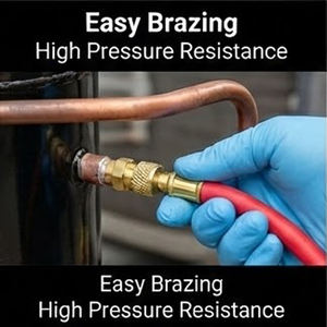 Vanne <span class=keywords><strong>de</strong></span> charge en cuivre YOD HVAC 1/4 pouce, vanne d'accès manuelle, garantie 3 ans, personnalisable OEM pour la <span class=keywords><strong>climatisation</strong></span> - Product Image 5