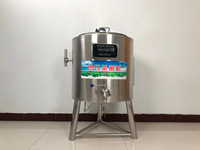 Petit 30L 50L 100L 150L Bière jus de yaourt au lait pasteurisateur batch machine équipement
