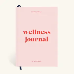 Aesthetic Blank Lined Personalized Custom Daily Journal A5 Hardcover Positive Self Care Wellness Journal Notebook 2024 2025