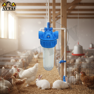 AYTAV Nuevo Sistema de Filtro de Agua para Bebederos de Animales, Componente Principal para Pollos y Conejos, 1 Año de Garantía, Probado y Certificado, Modelo para Uso en Granjas - Product Image 3