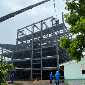 Xây dựng nhà máy khung thép nhiều tầng đúc sẵn với kế hoạch xây dựng tùy chỉnh cho các nhà máy chế biến kim loại - Product Image 3