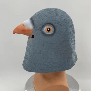 Máscara de pájaro de goma, disfraz de animal para fiestas, unisex, mayores de 12 años - Product Image 2