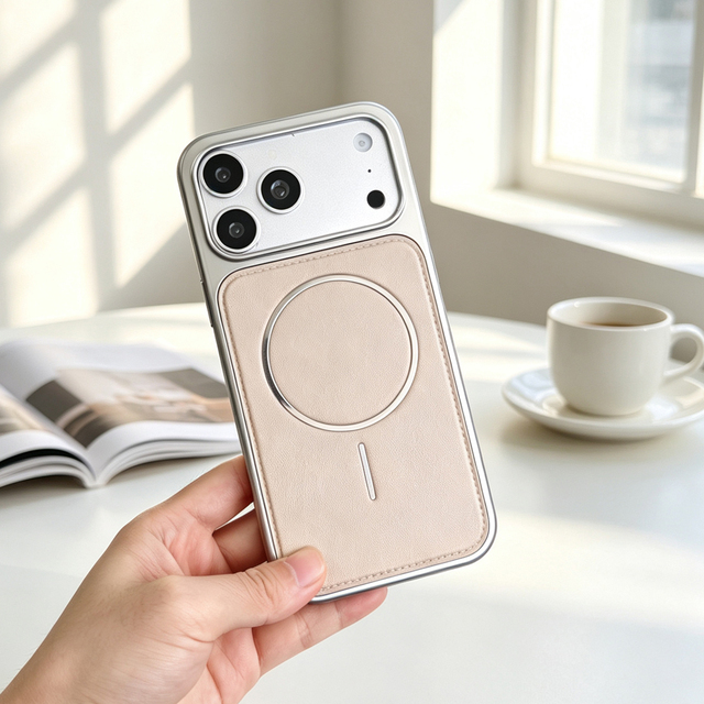 JOYPORODO L142 Luxury PU Leather Magnetic Phone case Wholesale for iPhone 17 16 15 Pro Max Shockproof for Samsung S26 S25 Ultra