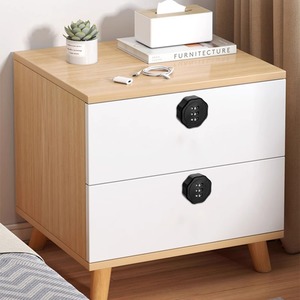 Serrure de tiroir à combinaison rotative, loquet étendu pour meuble, armoire, boîte aux lettres, sécurité métallique sans clé - Product Image 2