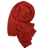 Vente en gros, pas cher, 35 couleurs, maxi hijab uni en jersey, long foulard pour femme, tudung musulman tricoté 180*85cm, couvre-chef toutes saisons