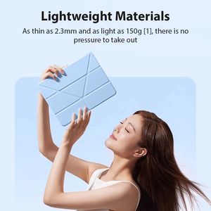 Para <span class=keywords><strong>iPad</strong></span> Pro 11 pulgadas 2024 acrílico TPU <span class=keywords><strong>Y</strong></span>-fold funda protectora multifuncional para <span class=keywords><strong>iPad</strong></span> <span class=keywords><strong>Air</strong></span> 5 4 <span class=keywords><strong>Mini</strong></span> 6 8th 7th 10,2 10,5 cubierta - Product Image 6