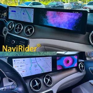 หน้าจอวิทยุมัลติมีเดียในรถยนต์แบบจอคู่ สำหรับรถยนต์เมอร์เซเดสเบนซ์ GLA CLA CLASS W176 X117 X156 W463 W246 ปี 2015-2018 พร้อมระบบ GPS Car Play และ 4G - Product Image 3