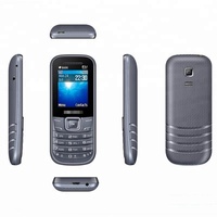 Teléfono Celular GSM de Bolsillo Económico con Linterna Integrada, Radio FM, Teclado Resistente, Doble SIM 1207 para Latinoamérica, Venta al Por Mayor