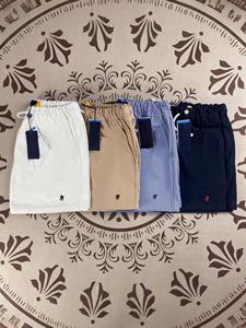 Pantalones Cortos Casuales de Algodón Transpirable con Bordado RL para Parejas, Pantalones Cortos Holgados de Verano para Hombre, Etiqueta <span class=keywords><strong>Pony</strong></span>, Logotipo Personalizado OEM/ODM # RL-2234 - Product Image 2