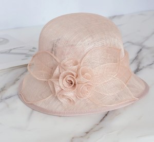 Magnifique chapeau de paille naturelle style bob – Idéal pour les événements professionnels, les fêtes, les activités de plein air et la plage – Unisexe, service OEM - Product Image 2
