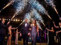Système d'allumage pyrotechnique froid portable et réutilisable pour mariages, mini lanceur d'étincelles d'intérieur, fontaine de feux d'artifice pour fêtes et scènes extérieures