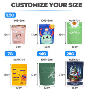 Bolsa Laminada Impresa Personalizada con Cierre Ziplock, Alta Barrera y Estructura Duradera para Envasado de <span class=keywords><strong>Almendras</strong></span> <span class=keywords><strong>Tostadas</strong></span> - Product Image 5