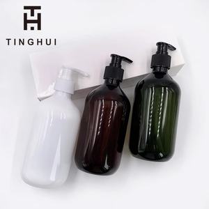 Bouteilles distributeur de savon 500 ml pour cuisine/salle de bain, réutilisables, pour shampoing, gel douche, liquides, lotions, avec étiquette - Product Image 4