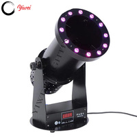 Machine à confettis LED en métal 1500W à vente chaude avec télécommande DMX, lumières d'ambiance de Noël pour les événements de mariage, de fête et de scène