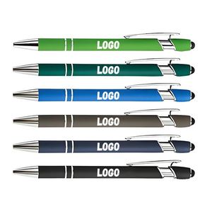 Promo Business Gifts Custom LOGO Printed Ballpoint <b>Pens</b> Custom Touch Screen Stylus Ballpoint <b>Pen</b> Ballpoint <b>Pens</b> for Reception - Product Image 1