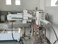 Compacteur de sol à vis unique à vendre granulateur de recyclage de plastique utilisé traitement de pelletisation à anneau d'eau PP HDPE Core Motor PLC
