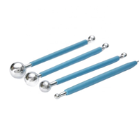 Kit d'outils DIY 4 pièces 8 têtes en acier inoxydable pour décoration de gâteaux - Souriez !