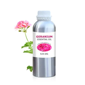 Estratto vegetale commestibile olio essenziale 100% olio essenziale di geranio naturale olio profumato additivo alimentare