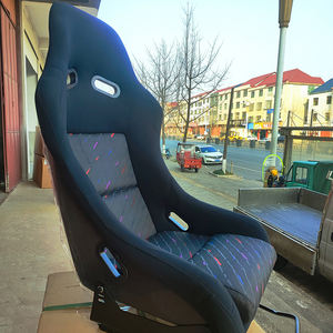 Recaro SR7, asiento de coche de carreras de fibra de carbono modificado, respaldo ajustable con esponja de memoria de rebote - Product Image 3