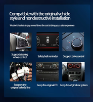 Autoradio Android 14 Lecteur Multimédia de Voiture pour Audi A4 B8 A5 2009-2017 GPS Navi Stéréo Écran Système WIFI Sans Fil Carplay Auto