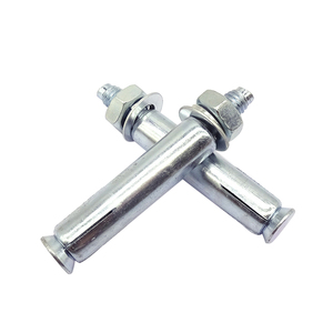 Pernos de anclaje de cuña de acero al carbono del fabricante Pernos de expansión 5/16 '/3/8' Acabado Chapado en zinc para aplicaciones de construcción