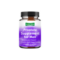 Cápsulas de Suplemento para la Próstata de Alta Calidad con Antioxidantes, Vitamina E, Vitamina B-6 y Zinc, para el Bienestar Masculino y la Salud de la Próstata