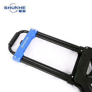 150lbs รถเข็นกระเป๋าเหล็กพับได้สองล้อแบบพกพา - Product Image 4