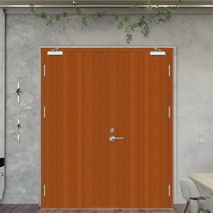 L'hotel utilizza porte in legno ignifughe e porte in legno insonorizzate. Sono entrambi belli e pratici. - Product Image 4