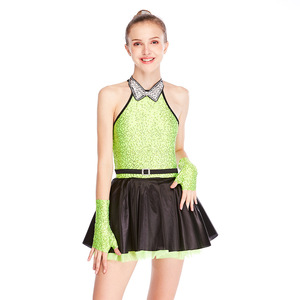 Ropa de baile para actuaciones artísticas literarias para adultos, nuevos trajes modernos de Ballet de lentejuelas de una pieza para niños - Product Image 6