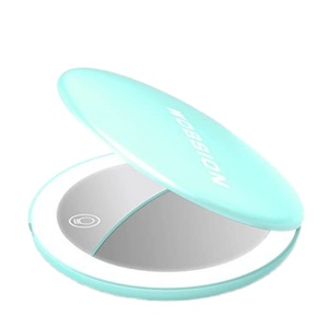 Led Makeup <b>Mirror</b> Private Label 3 Colors Cosmetic Mini <b>Mirror</b> Available Rechargeable Led <b>Mirror</b> - Product Image 5