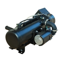 Chauffage de stationnement diesel durable 12V 24V 10KW à commande à distance pour bus, camping-car et utilisation en climat froid