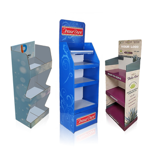 Tùy chỉnh hiện đại có thể gập lại sàn hiển thị các tông đứng cho siêu thị thực phẩm sóng kệ - Product Image 4