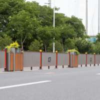 Barandilla de Seguridad Vial BAIFA de Acero Galvanizado de Alta Resistencia con Recubrimiento de Polvo Reflectante de Grado Ingeniería