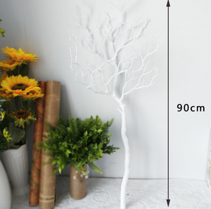 Plástico Pavo Real <span class=keywords><strong>Coral</strong></span> Rama Blanco Simulación Árbol Muerto Rama <span class=keywords><strong>Falsa</strong></span> Decoración <span class=keywords><strong>Coral</strong></span> Rama Muerta - Product Image 5