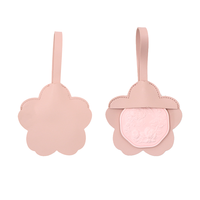 Support pour tablette d'aromathérapie YY en cuir PU, étui pour tablette d'aromathérapie, décoration suspendue pour la maison, porte-bougie en forme de fleur pour voiture