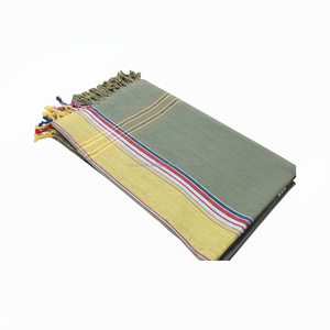 Toalla promocional Kikoy Kenyan 100% algodón Kikoy Toalla de golf de playa con patrón múltiple y toallas kikoy de color con alta calidad - Product Image 1