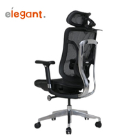 Yazhi Bifma chaise de bureau de direction ergonomique appui-tête réglable confortable maille maison ascenseur pliable chaise rotative pour PDG