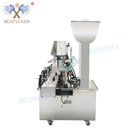 Bespacker Remplisseuse pneumatique GT6T-1000 Réglage automatique pour remplissage de bouteilles de crème liquide en pâte pour eau et huile