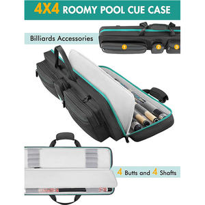 Sac de Queue de Billard Personnalisé Imperméable et Durable pour Sports de Plein Air, Sacs Souples Portables, Sac de Queue de Billard 1/2, Accessoires de Billard, Étui - Product Image 2