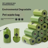 Nouveaux sacs à déjections canines biodégradables EPI en HDPE épaissi, mignons et à la mode, avec motifs de dessins animés, en provenance du Hunan, pour les ventes transfrontalières