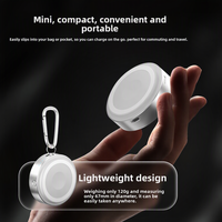 2-in-1 Magnetische 20W Schnellladung 10000mAh Ultra Dünne Mini Tragbare Outdoor Kabellose Powerbank