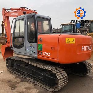 Б/у экскаватор <span class=keywords><strong>HITACHI</strong></span> EX120-<span class=keywords><strong>5</strong></span>, импортированный из Японии, многофункциональная, долговечная инженерная машина, двигатель, коробка передач, редуктор, гарантия 1 год - Product Image 1