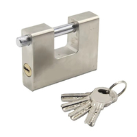 Offre Spéciale vente en gros 75mm robuste cadenas fer acier serrure extérieure rectangle cadenas