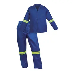 OEM safety construction work wear other uniform Manufacturer Cotton work clothing industry workwear jackets and trousers