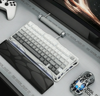 Clavier mécanique K1 Lite 75% 80 touches, échangeables à chaud, 2.4G, Type-C, trois modes, clavier de jeu