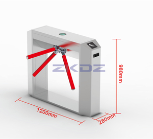 Portique de sécurité à contrôle d'accès avec reconnaissance faciale et RFID, tourniquet trépied pour supermarché, gare routière, stade, salle de sport - Product Image 1