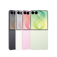 Teléfono Plegable Galaxy Z Flip8 Versión Hong Kong/Taiwán/EE. UU./Europa, Snapdragon 8 de 5.ª Generación, Funda Inteligente Ultimate, Teléfono Inteligente Flip8 5G