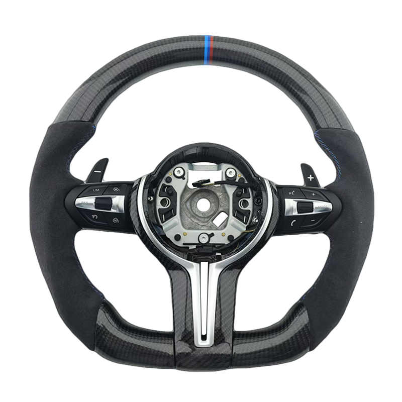 5 Series F10/F11/F18+Alcantara+Carbon Fibre+Tricolor top stripe